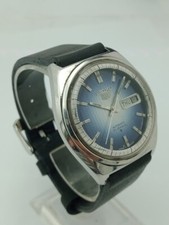 Vintage 1973 Seiko 5 6119-7460 Masculino 21 Joias Sunburst Mostrador Azul Relógio Automático comprar usado  Enviando para Brazil
