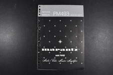 Amplificador Marantz PM493 Audio Video Master Manual de Serviço - Original Genuíno, usado comprar usado  Enviando para Brazil