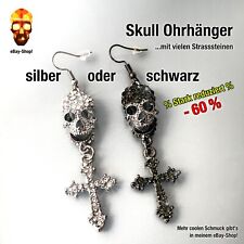 Totenkopf strass hrhänger gebraucht kaufen  München