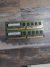 Kit de memória RAM DIMM desktop 2GB 2x1GB PC2-5300 SAMSUNG DDR2-667 M378T2863DZS-CE6 comprar usado  Enviando para Brazil