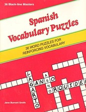 Spanish vocab puzzles for sale  USA