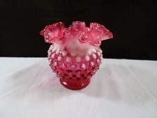 Fenton cranberry opalescent for sale  Terra Alta