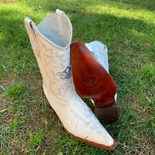 Botas masculinas cowboy branco estampa de crocodilo 2X Bota Cocodrilo Piel Impresa Chihuahua, usado comprar usado  Enviando para Brazil