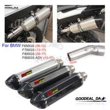 Sistema de exaustão silenciador tubo elo deslizante tubo silenciador silenciador tubo para BMW F650GS F700GS F800GS comprar usado  Enviando para Brazil