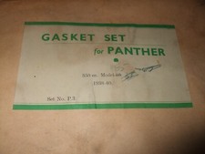 Panther model 350cc for sale  KENILWORTH