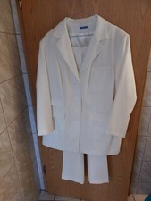 Damenhosenanzug weiß größe gebraucht kaufen  Naumburg