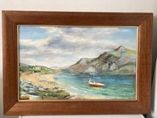 Oil painting sail for sale  CHATHAM