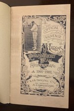 1901-02 Ashes Tour Book - Lembrança oficial da equipe inglesa da McLaren para a Austrália comprar usado  Enviando para Brazil