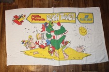 RARO Antigo Phillies Baseball Philly Phanatic Souvenir Toalha de Praia Tastykake 1986 comprar usado  Enviando para Brazil
