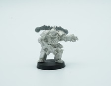 Używany, Warhammer 40k Chaos Death Guard Plague Marine Champion vintage metalowa miniatura na sprzedaż  PL