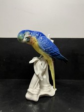 Oiseau perroquet porcelaine d'occasion  Scorbé-Clairvaux