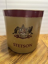 Antiga Caixa de Chapéu Stetson Original Castor Crista de Águia 4 Pilhas , usado comprar usado  Enviando para Brazil
