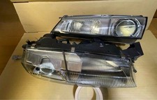 Par de faróis Nissan Silvia S14 Kouki fabricante de equipamento original JDM aparência elegante legal USADO #9611 comprar usado  Enviando para Brazil