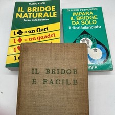 Lotto libri bridge usato  Roma