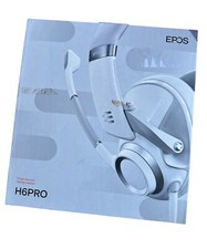 Fone de Ouvido para Jogos Acústico Fechado EPOS Audio H6PRO Branco comprar usado  Enviando para Brazil