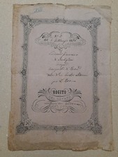Collezione documenti antichi usato  San Giuliano Terme
