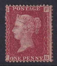 GB. QV. SG 43, 1d rosa-vermelho, prato 170. Montado em perfeito estado. comprar usado  Enviando para Brazil