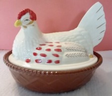 Decorative hen basket for sale  Lake Placid