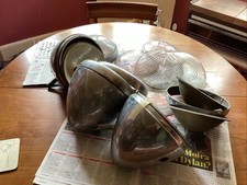 Vintage car headlamps for sale  FLEET