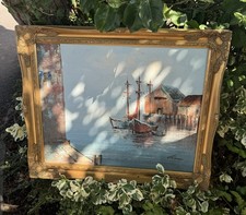 Aged vintage framed for sale  NEWPORT