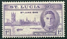 St. lucia 1946 for sale  PETERBOROUGH
