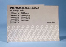 Mamiya rb67 interchangeable for sale  LIVERPOOL