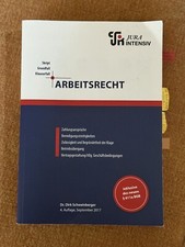 Jura intensiv arbeitsrecht gebraucht kaufen  Eisenberg, Kerzenheim