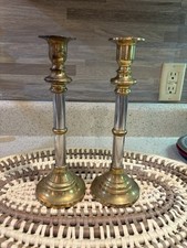 Pair vintage brass for sale  Athens