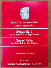 Shostakovich second waltz d'occasion  Sauzet