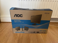 Aoc e2270sw 1080p for sale  WEYBRIDGE