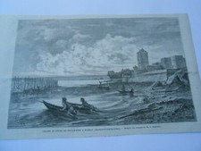 Gravure 1880 chasse d'occasion  La Verpillière
