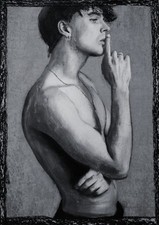 Man portrait gemälde gebraucht kaufen  Neumünster