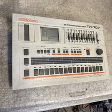 Roland TR-707 Rhythm Composer Vintage Drum Machine Para PEÇAS / Sem energia comprar usado  Enviando para Brazil