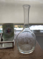 Tall vintage etched for sale  Larchmont