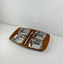 Antipastiera vintage teak usato  Ravenna