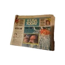 Jornal USA Today 29 de janeiro de 1986 ônibus espacial Challenger explosão desastre comprar usado  Enviando para Brazil