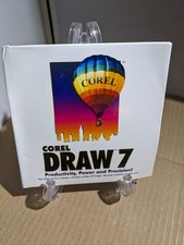 Corel Draw 7 (PC Windows 1996) 2 płyty z papierową tuleją + serial #, używany na sprzedaż  Wysyłka do Poland