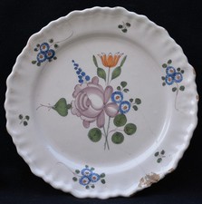113 assiette faïence d'occasion  Tocane-Saint-Apre