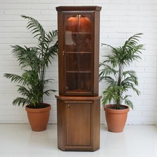 Vintage mahogany corner for sale  HALSTEAD
