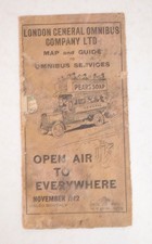 Bus coach map for sale  BANBURY