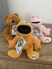 Rainbow plush zippy for sale  WITNEY
