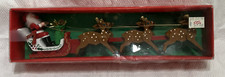Vintage santa reindeer for sale  Rochester