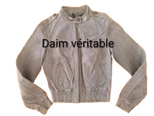 Blouson femme daim d'occasion Blouson femme daim d'occasion  La Ferté-Milon