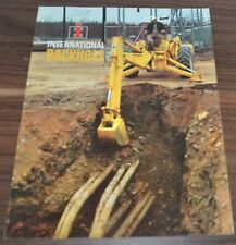 Międzynarodowa koparko-ładowarka ciągnikowa T-340 TD-340 Koparka Brochure Broszura na sprzedaż  PL