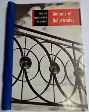 Balcons balustrades. dessins d'occasion  Nogent-sur-Vernisson
