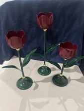 Vintage tulip candle for sale  Hardy