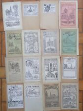 Lot bulletins paroissiaux d'occasion  Douarnenez
