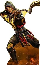 Mortal Kombat #1 75" altura recorte de papelão suporte, usado comprar usado  Enviando para Brazil