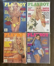 Lote de 4 Playboy 2000, edições julho agosto setembro outubro, com dobra central comprar usado  Enviando para Brazil