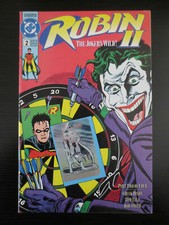 Robin II #2 de 4 DC 1991 Joker Variant A capa holográfica quadrinhos (NM) comprar usado  Enviando para Brazil